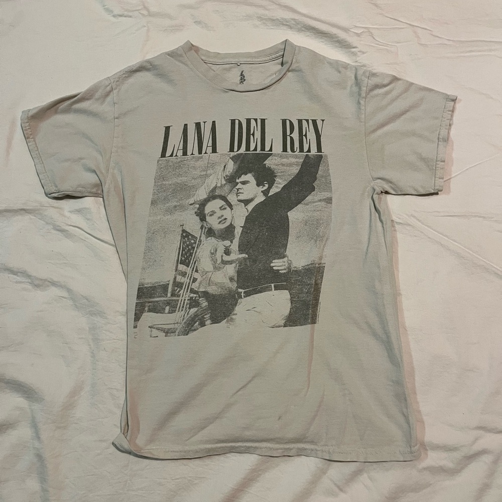 Graphic Print Beige T-Shirt
